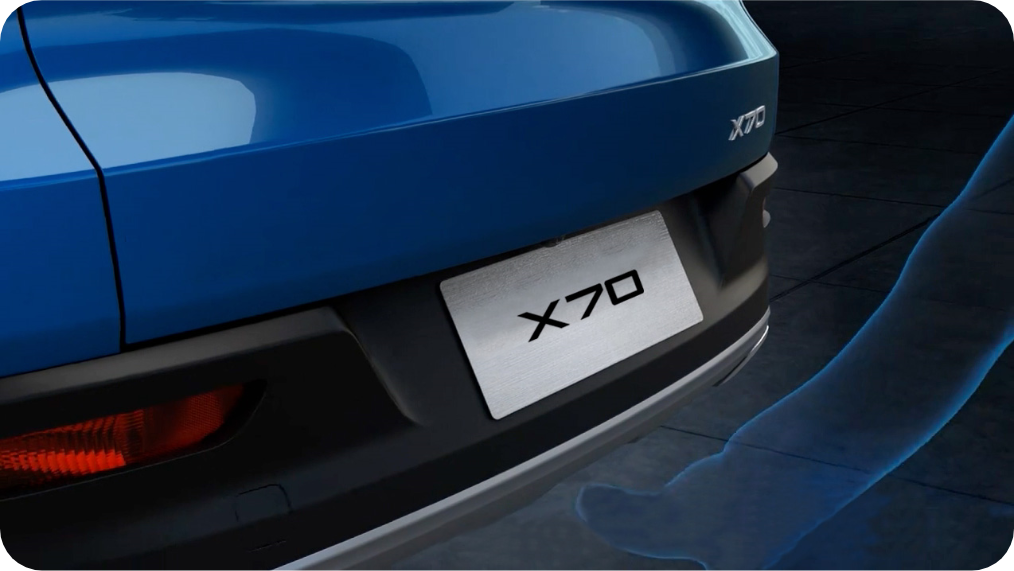 Jetour X70 Sensor de apertura automática de baúl